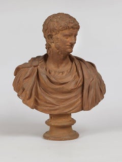Buste de l'empereur romain Nero, faisant partie de la dynastie Julio-Claudia dinasty