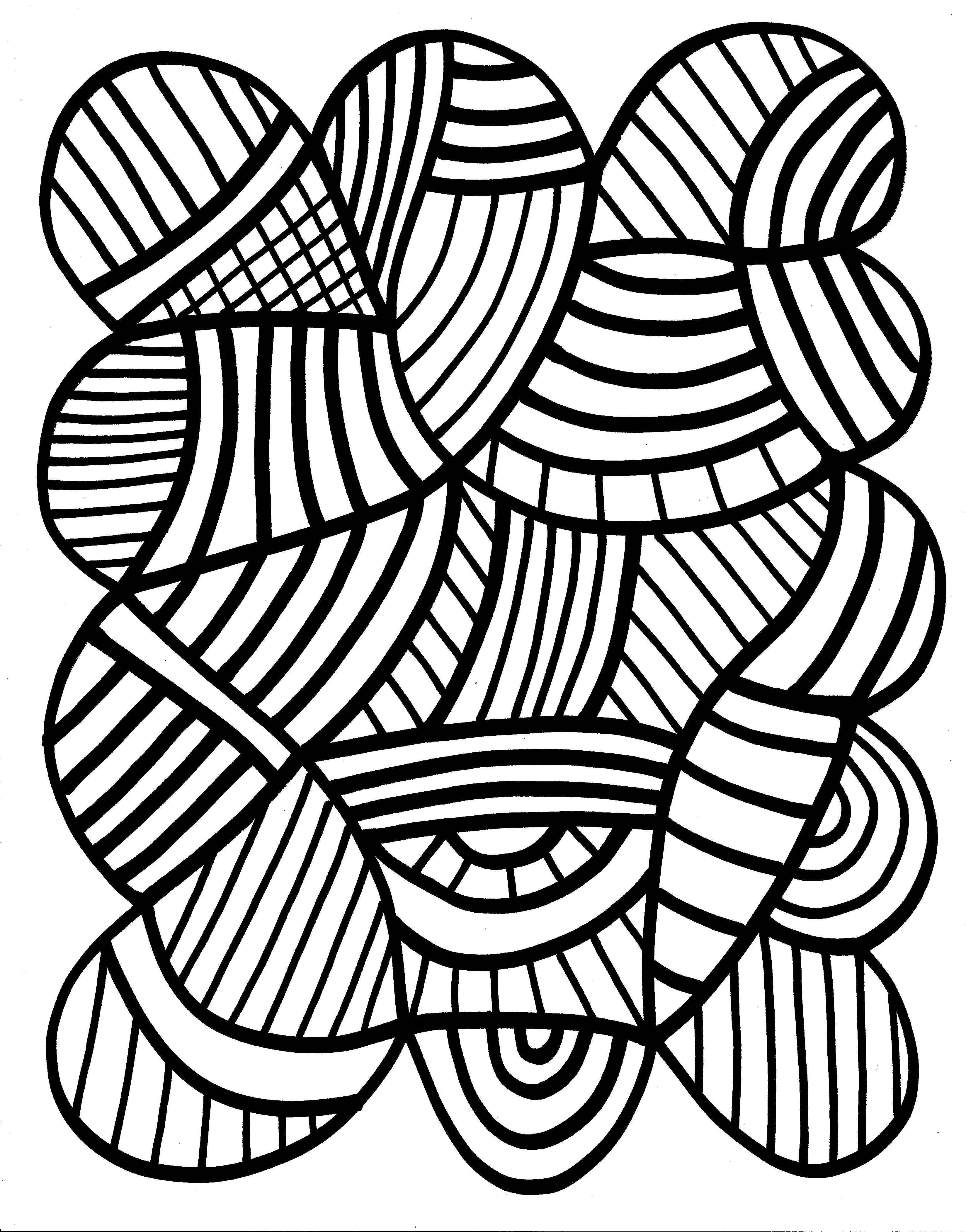 DAVe Warnke Abstract Drawing - CB Page #48