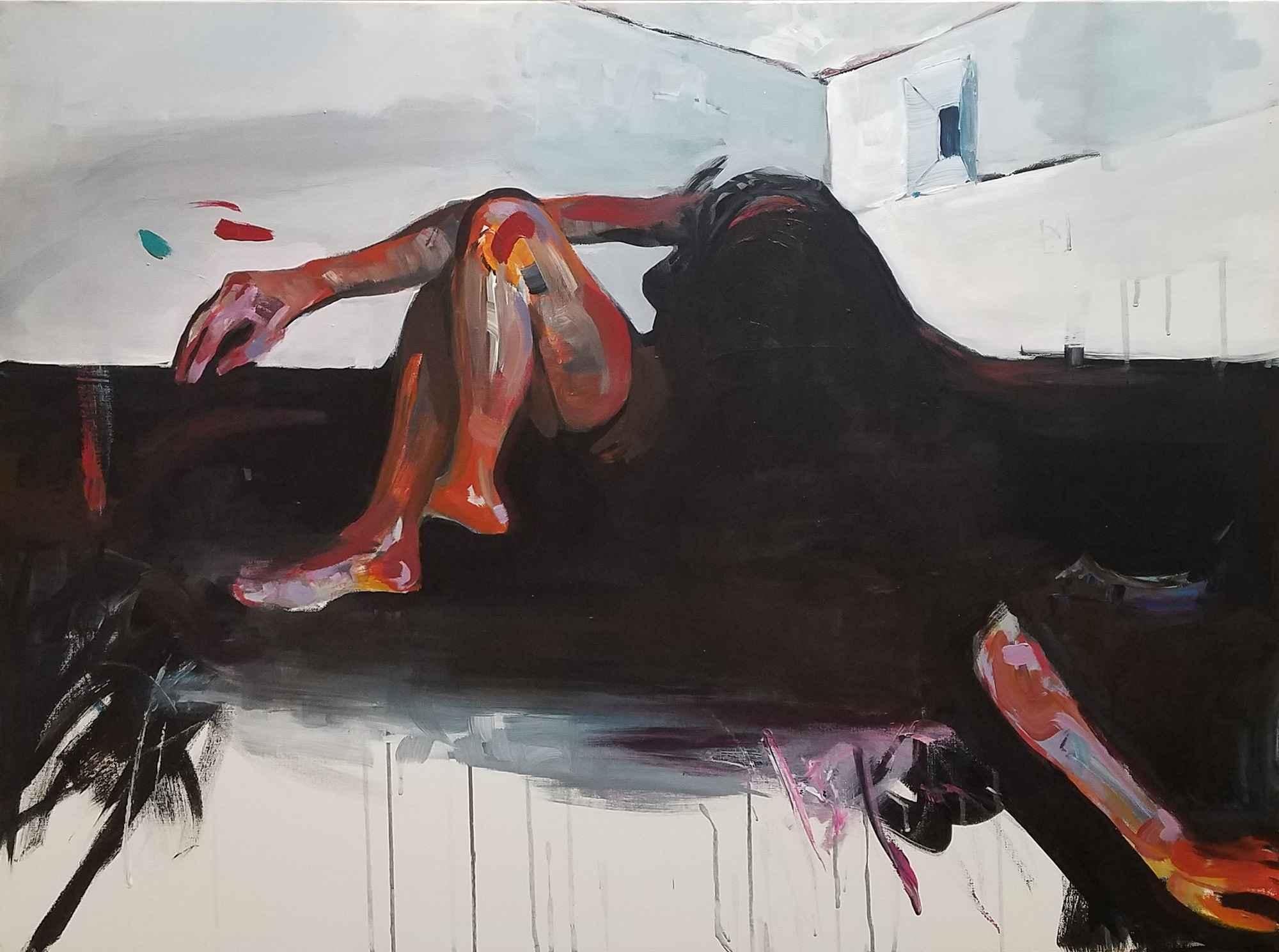 Ilya Shkipin Abstract Painting - Fragmented