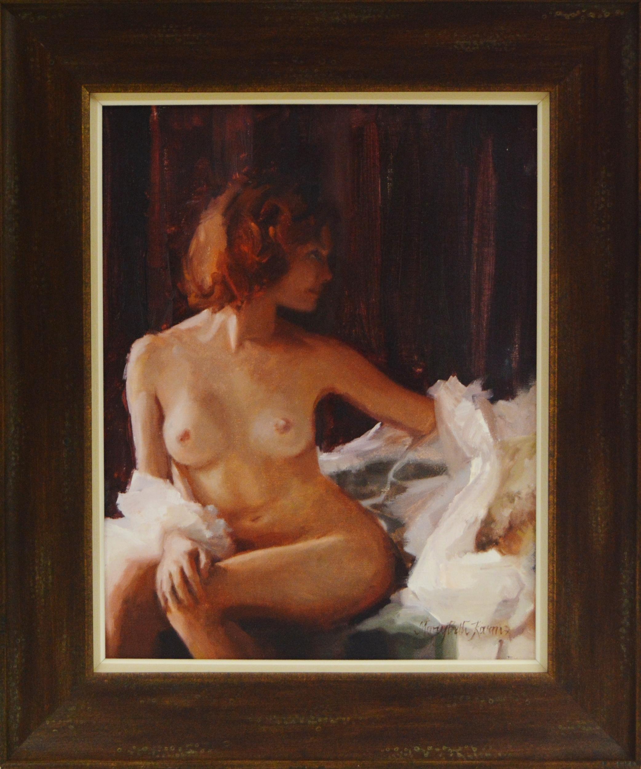 MaryBeth Karaus  Figurative Painting - The Pose