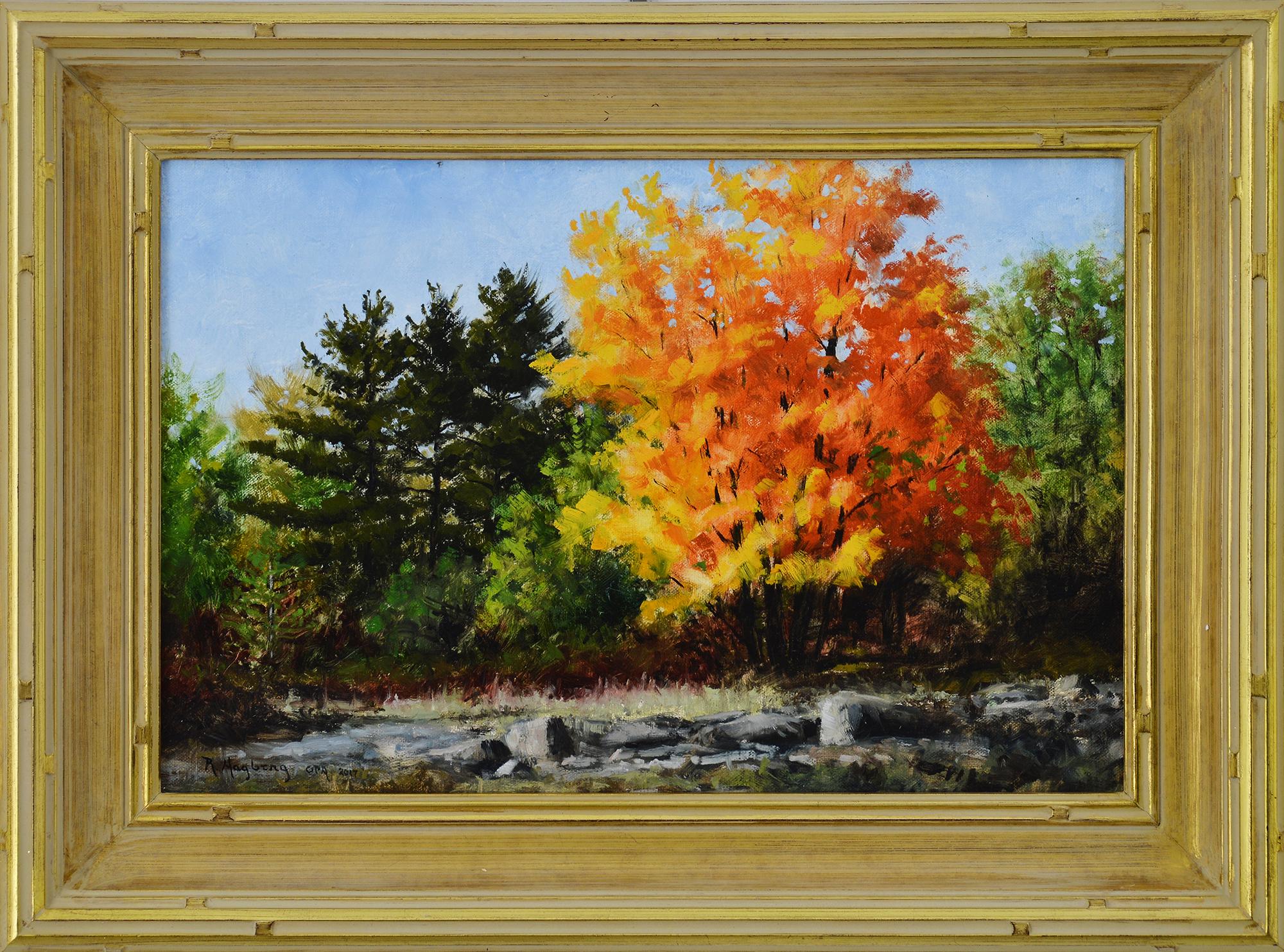 Robert Hagberg Landscape Painting - Autumn Burst