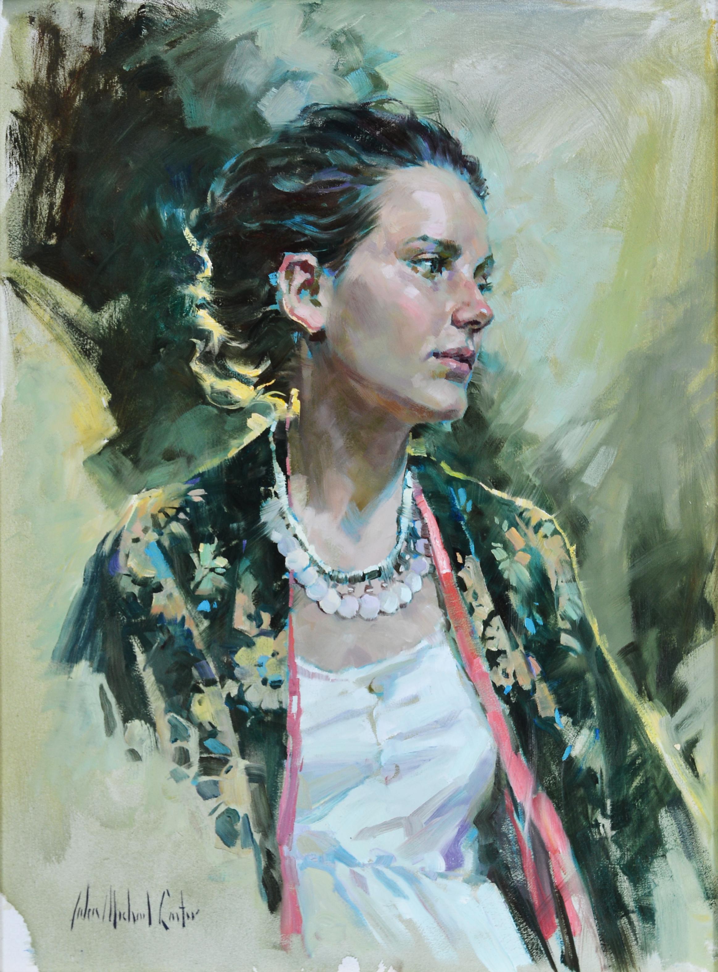 Sarah - Painting by John Michael Carter