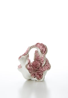 "Chakra 1", Contemporary, Abstract, Porcelain, Sculpture, Biomorphic, Flora