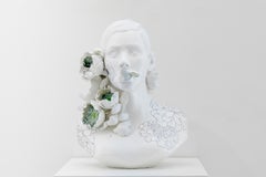 "A Gathering of Bikkurim", Figurative, Ceramic, Sculpture, Porcelain, Paper Clay