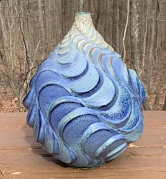 "From the Depths", Contemporary, Ceramic, Sculpture, Geometric, Pattern, Glaze