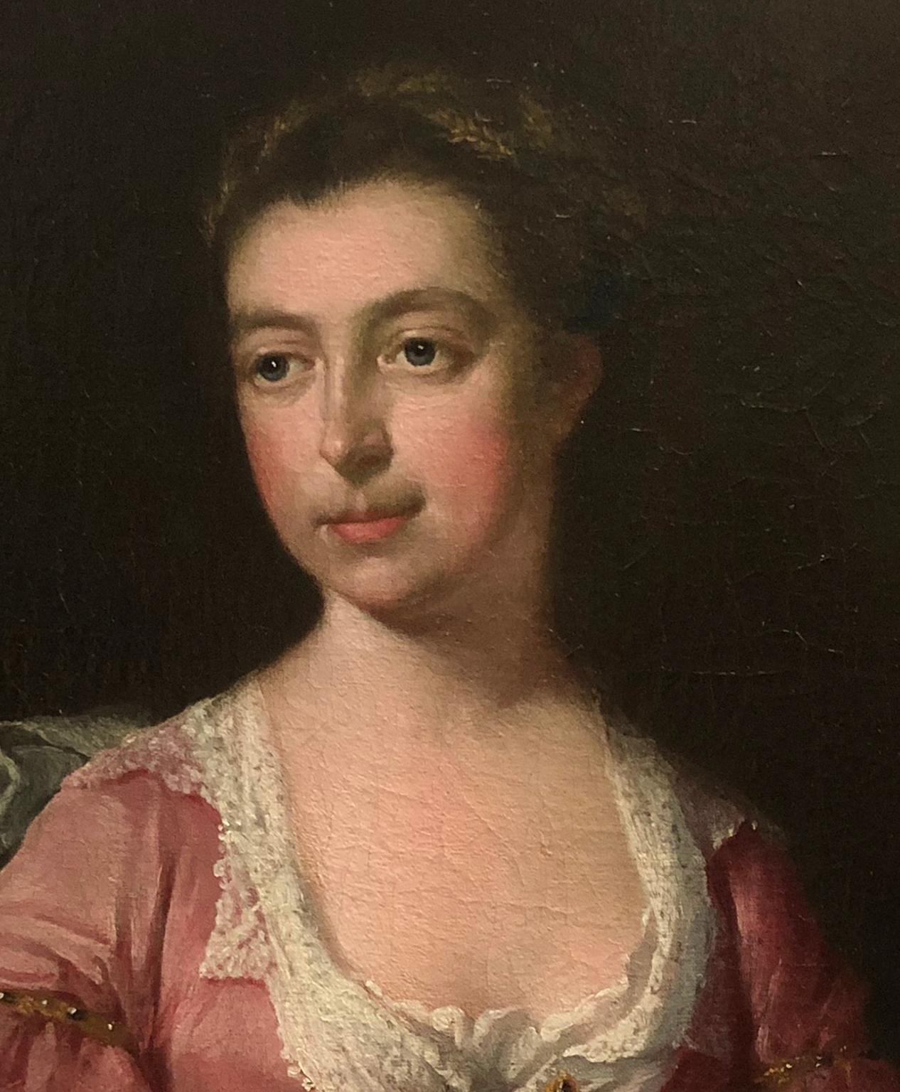 Portrait of a lady - Circle of Sir Godfrey Kneller - Baroque Painting by (Circle of) Sir Godfrey Kneller