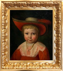 After Jacob Gerritszoon Cuyp - Portrait of a Child - Early 17th Century