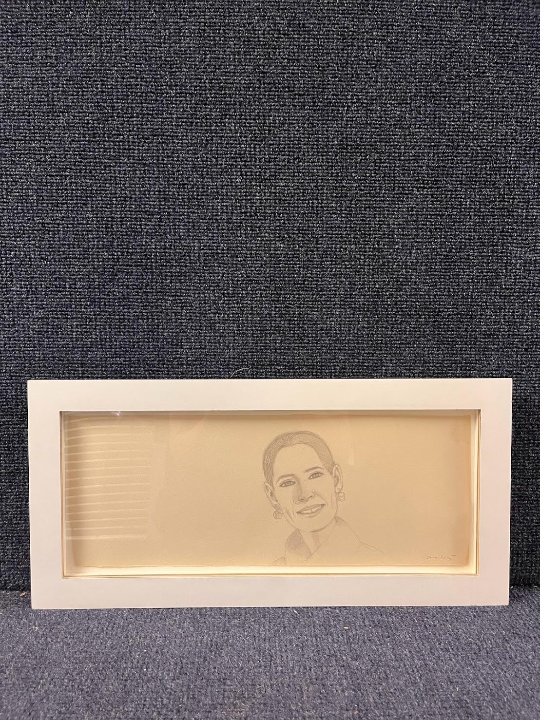 Alex Katz 'Ursula' Signed Pencil on Velin Drawing 1994 4