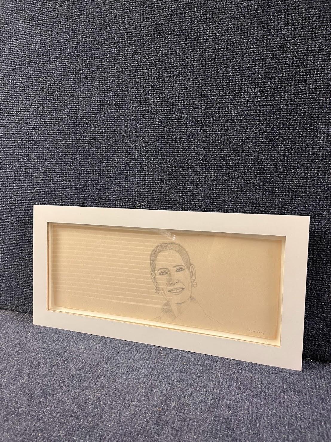 Alex Katz 'Ursula' Signed Pencil on Velin Drawing 1994 5