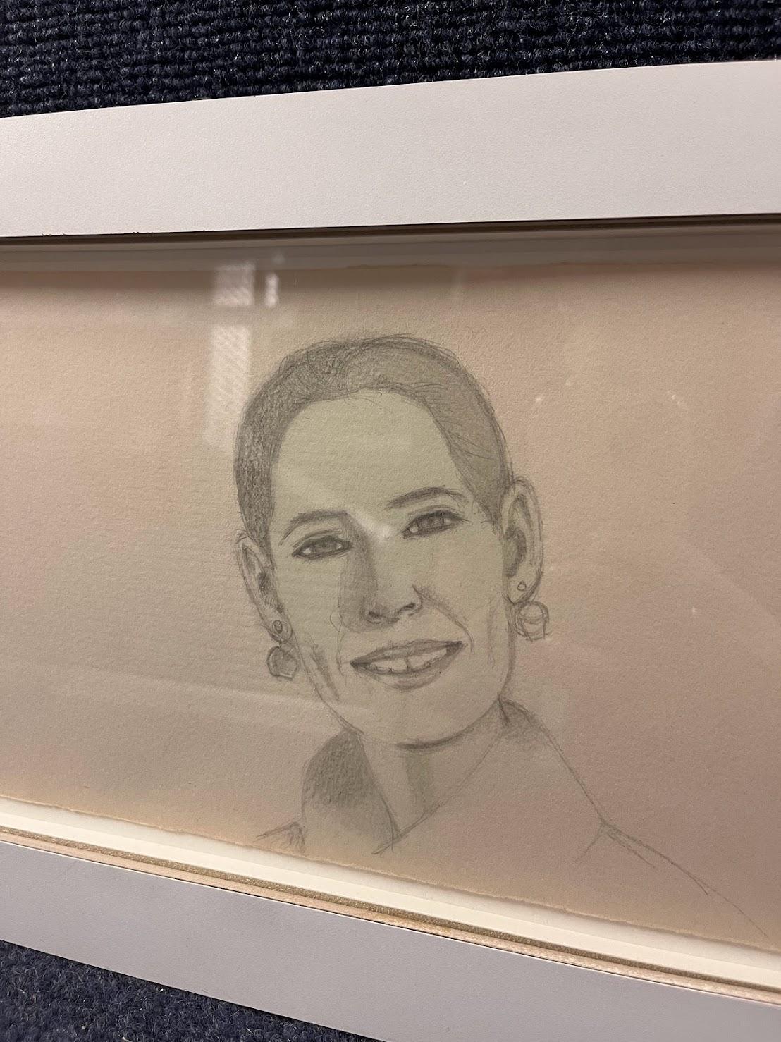 Alex Katz 'Ursula' Signed Pencil on Velin Drawing 1994 7
