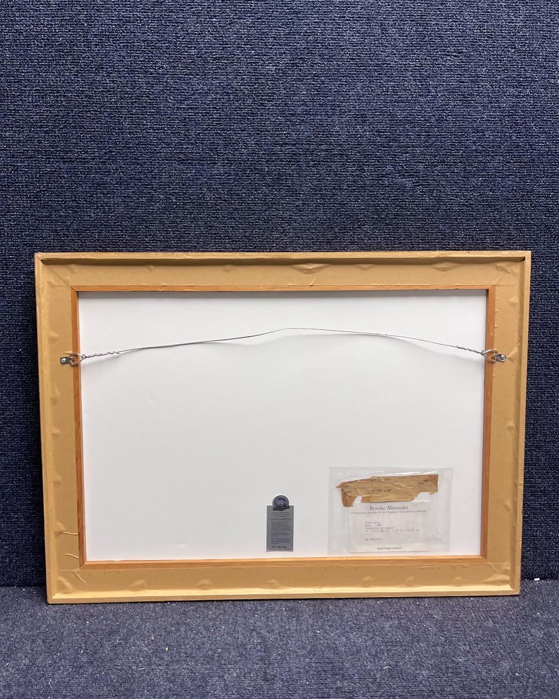 Alex Katz 'Rudy' Signed Pencil Drawing 1973 For Sale 6