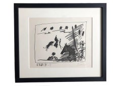 Picasso Lithograph,  Jeu de la Cape 1961