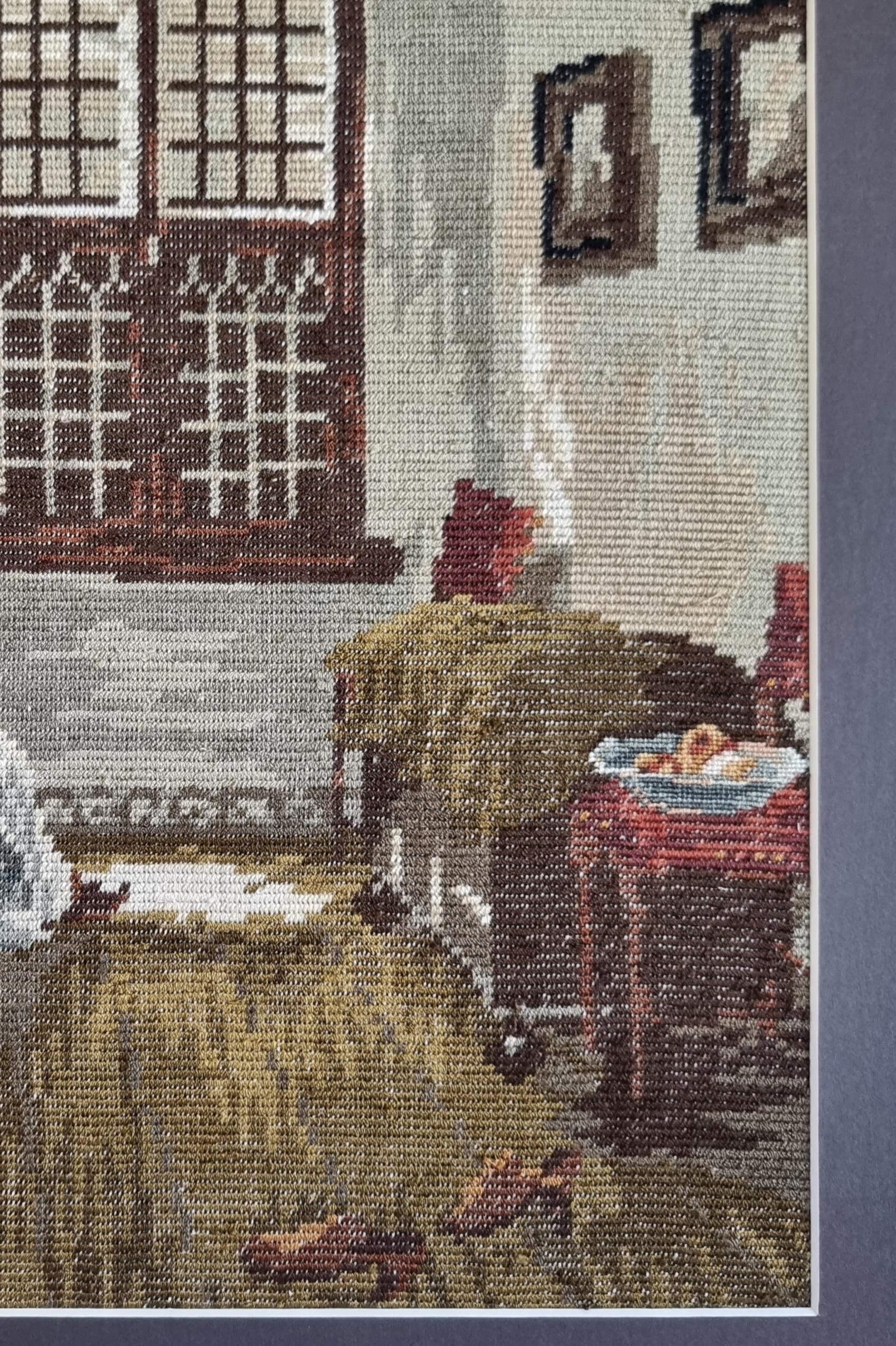 Sainte femme

Tapisserie artisanale en Gobelin de Vera Petrova - Sapundjieva, artiste bulgare 1912 - 1985

À propos de l'œuvre d'art

TECHNIQUE :  Wiehler Tapisserie artisanale de Gobelin créée à l'époque du Royaume de Bulgarie 1938
STYLE :