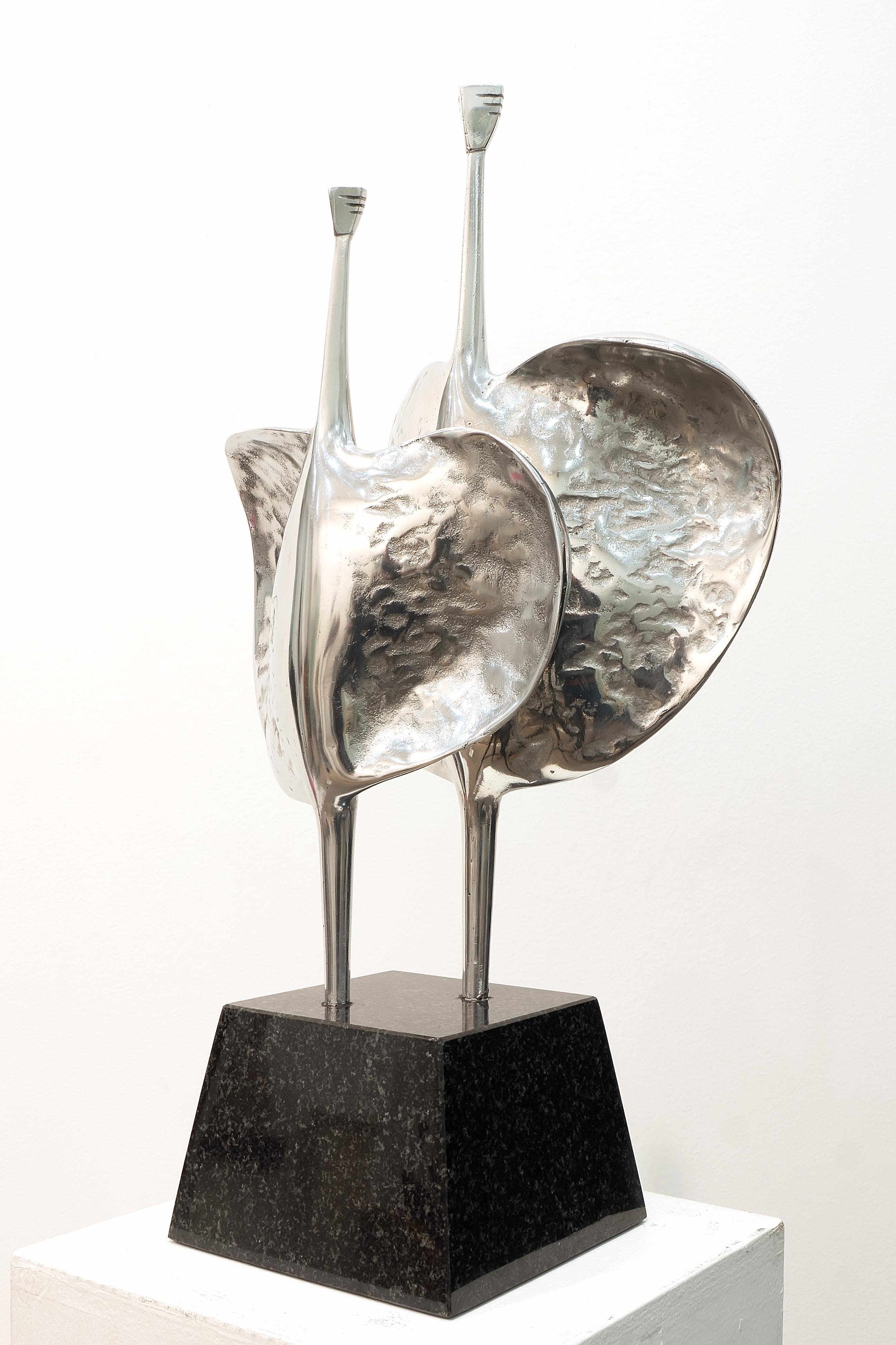 Stasys Zirgulis Abstract Sculpture - Morning Birds