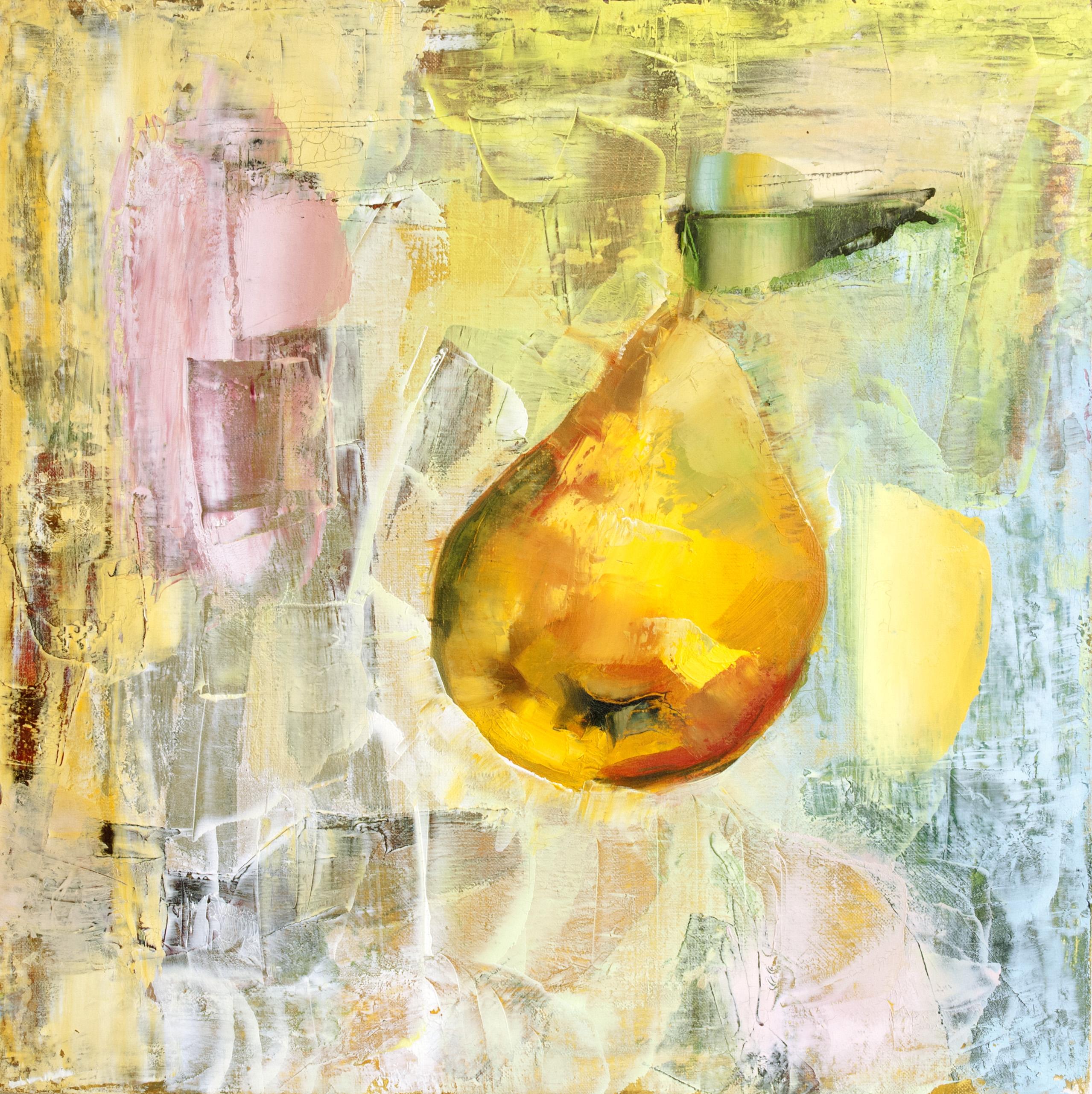 Zdravko Denev Figurative Painting - Quince Fruit