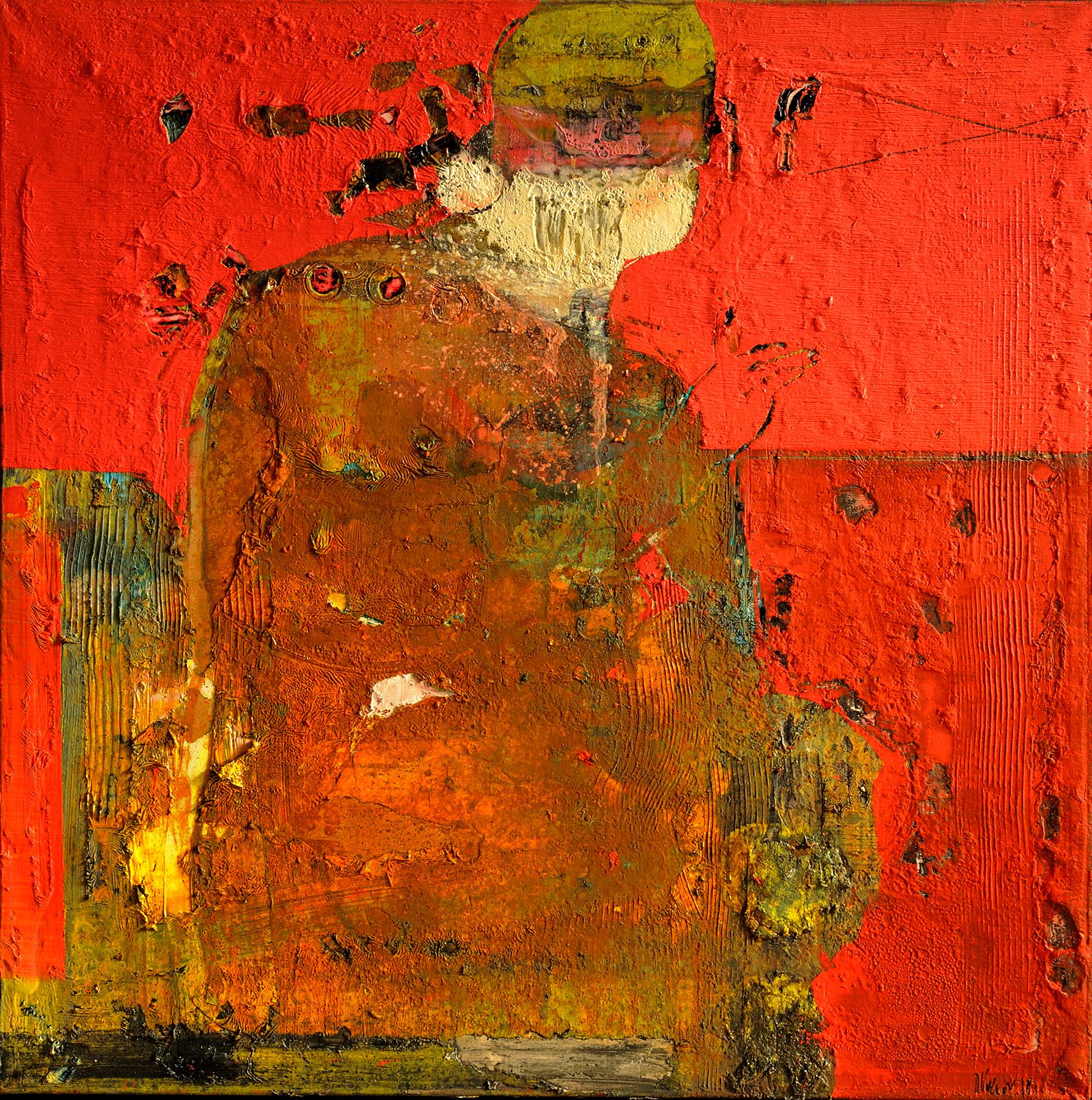 Deyan Valkov Abstract Painting – Narcisse
