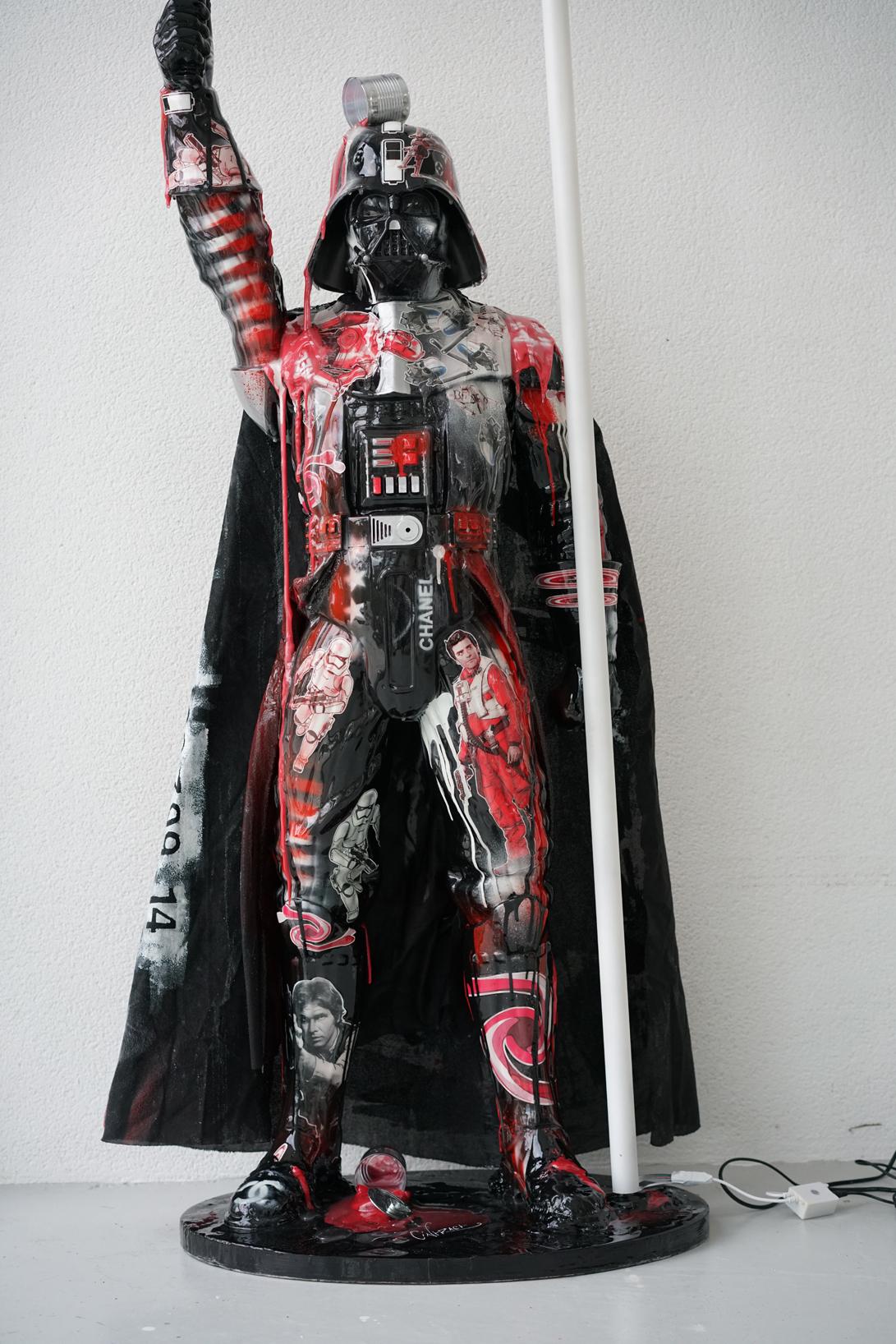 David Cintract Figurative Sculpture - Darth Vader