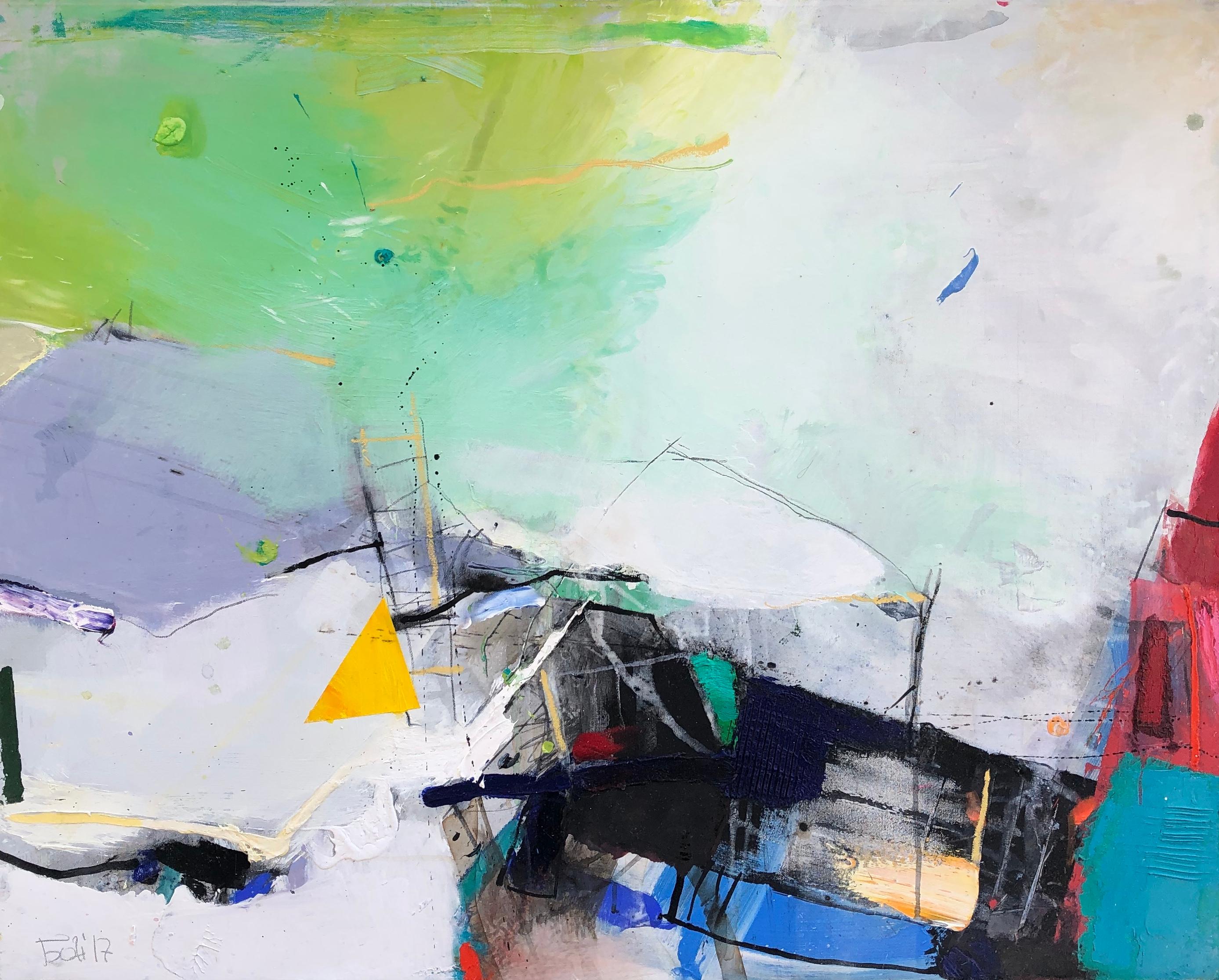 Abstract Painting di Plamen Bonev - Costa