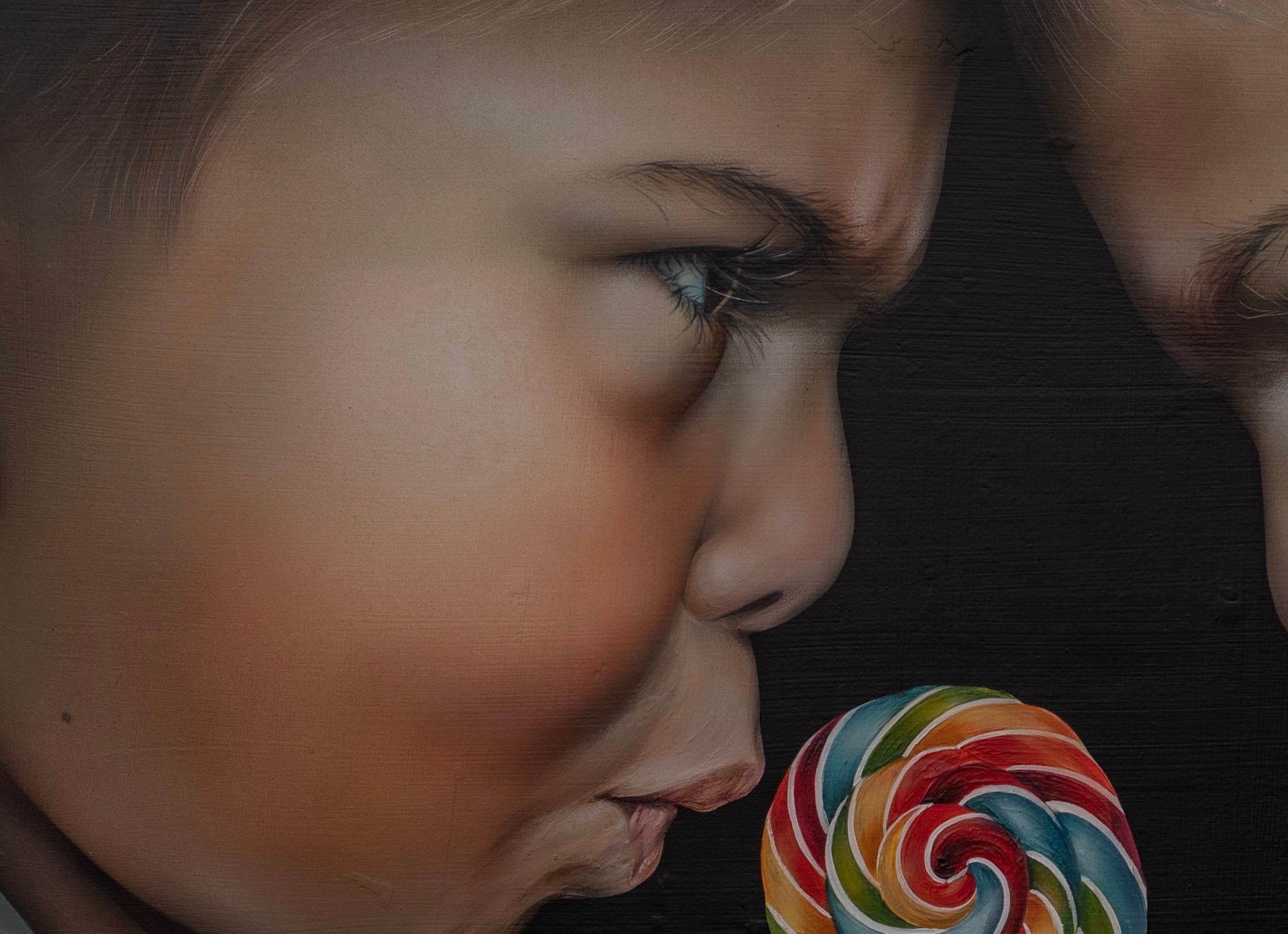 Addict - Painting by Diana Breshkova