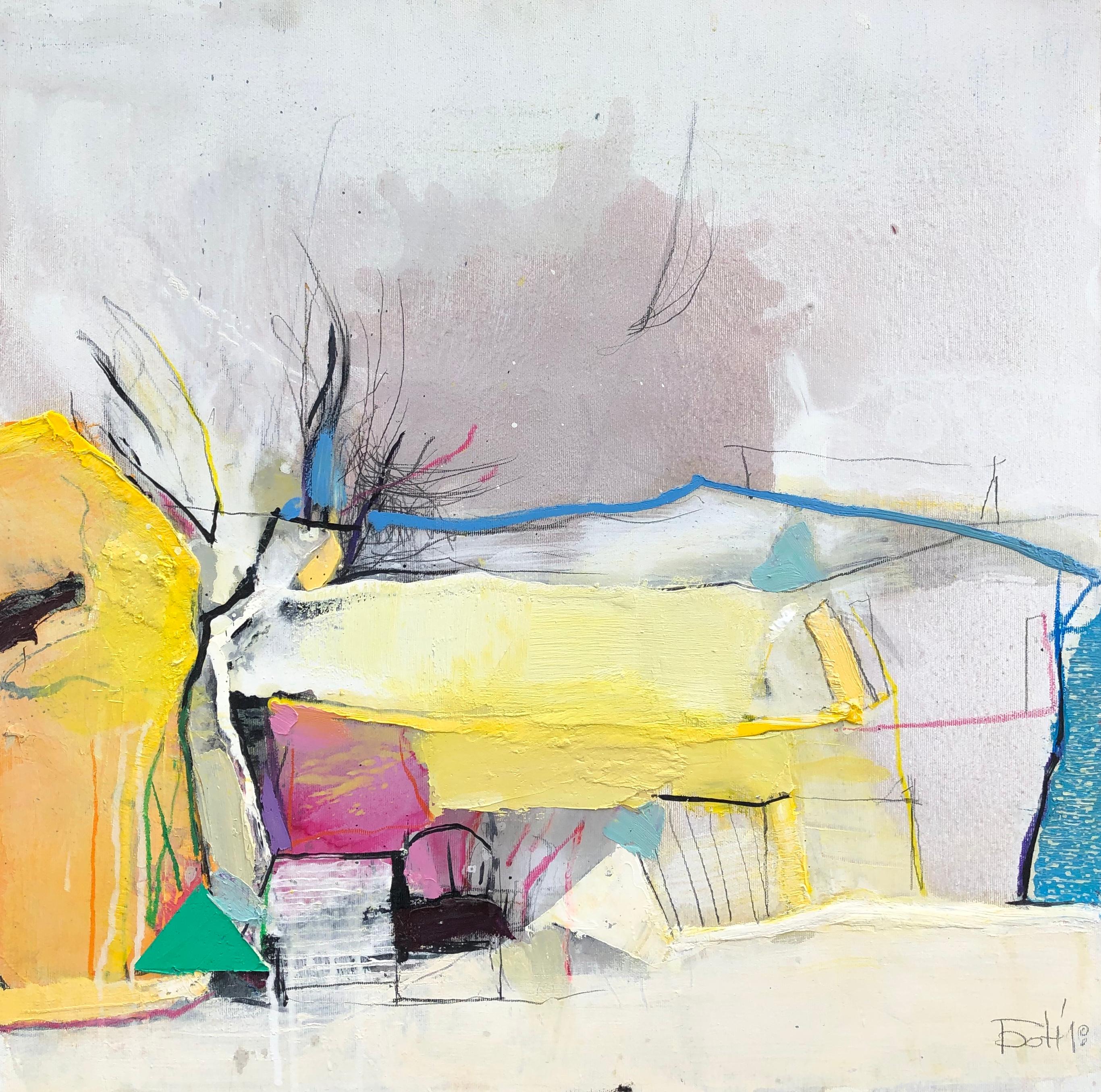 Abstract Painting di Plamen Bonev - Tema
