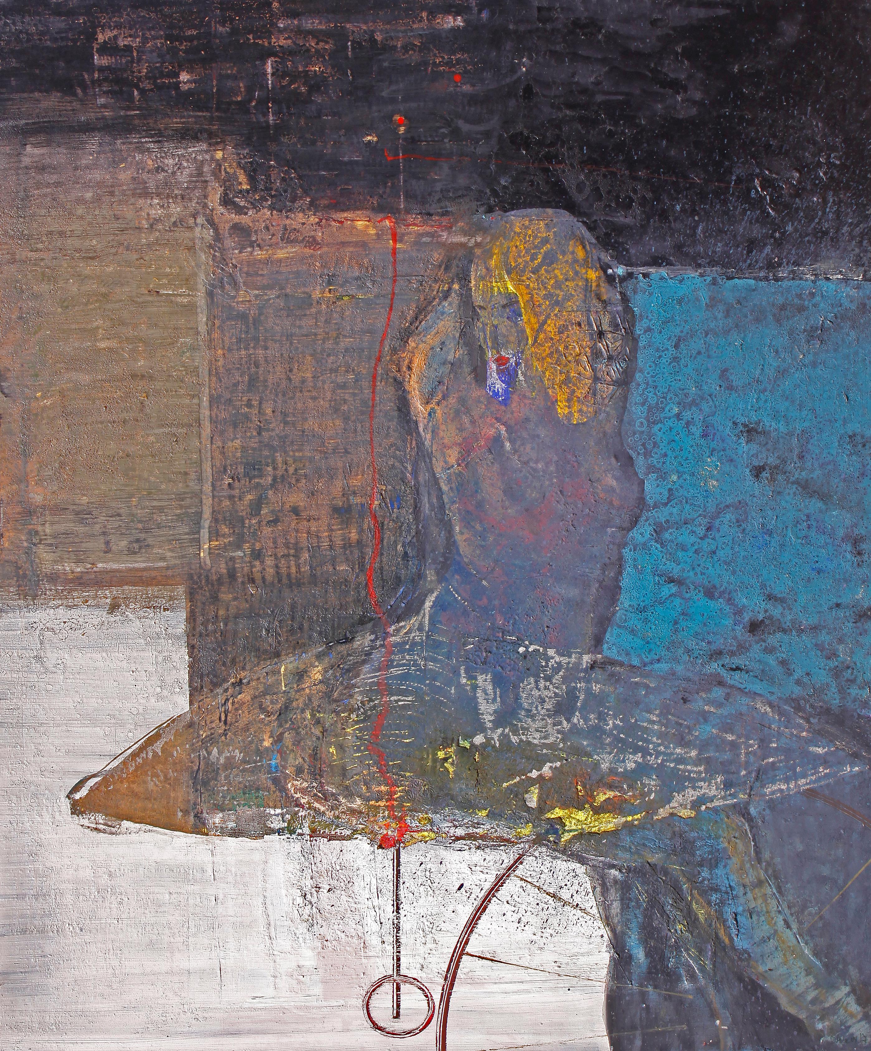 Deyan Valkov Abstract Painting - Balance II