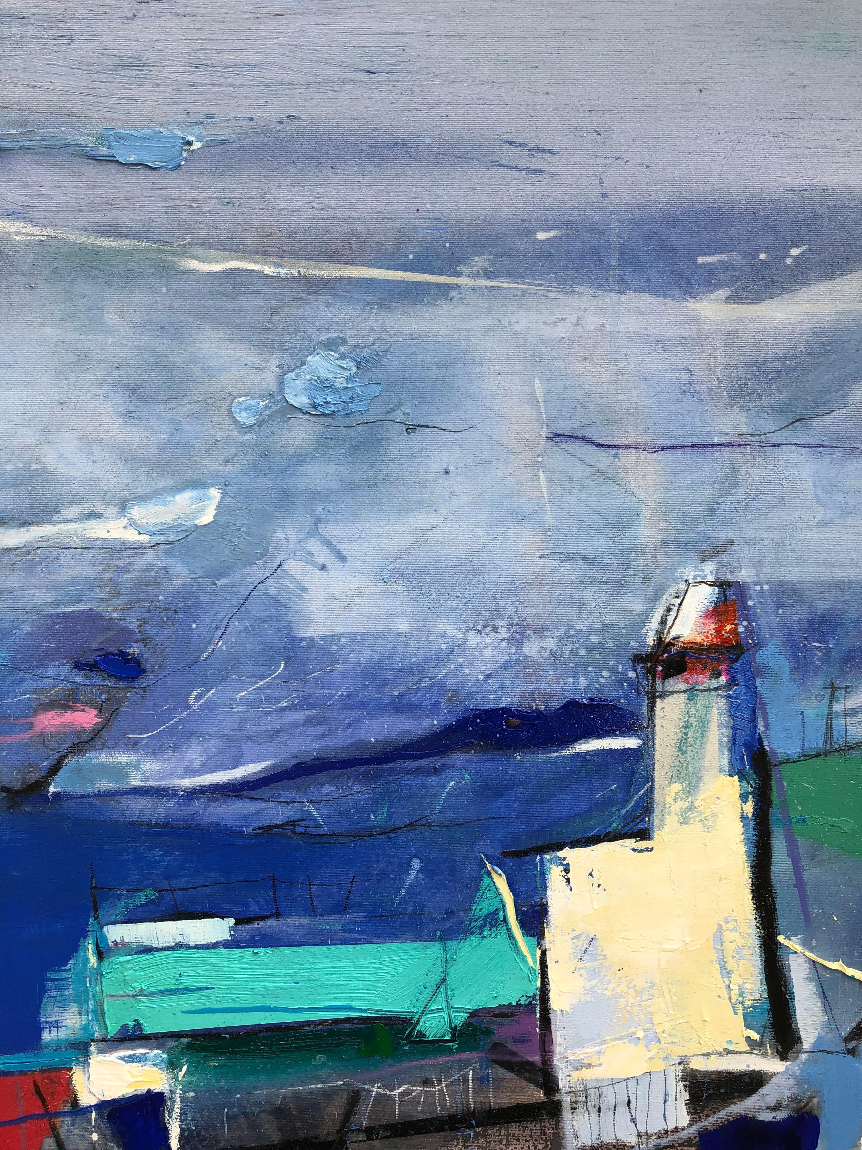 Vento di mare - Painting di Plamen Bonev