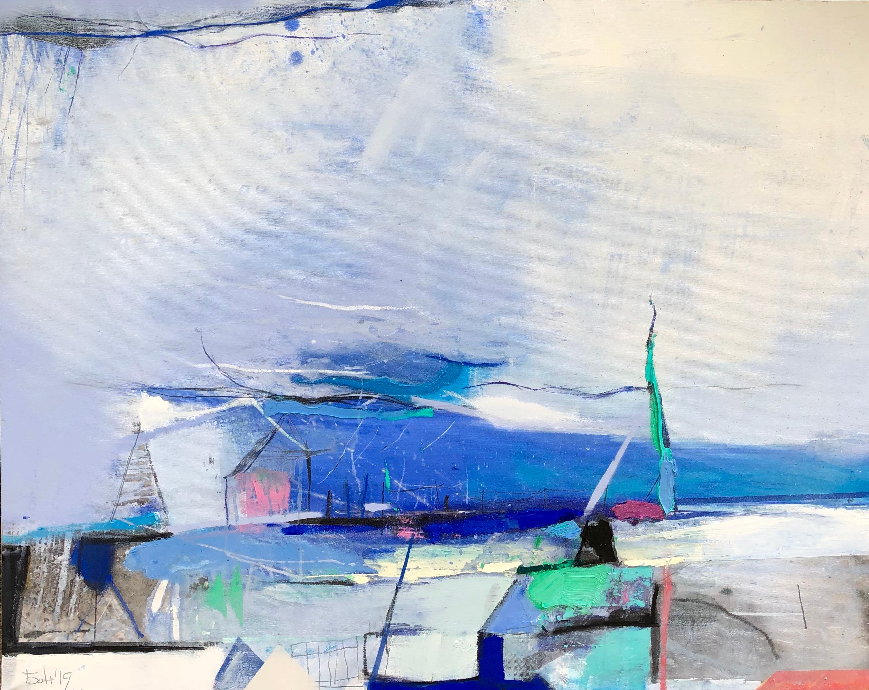 Pioggia - Painting di Plamen Bonev