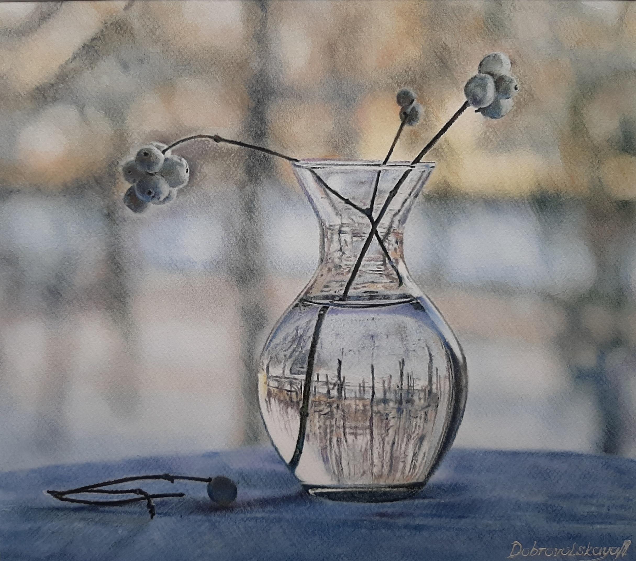 Marina Dobrovolskaya Still-Life Painting - A Winter Day