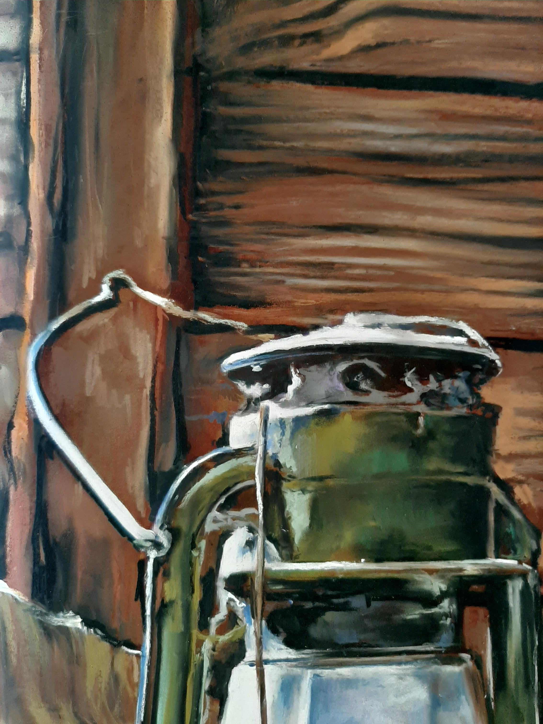 watercolor lamp painting