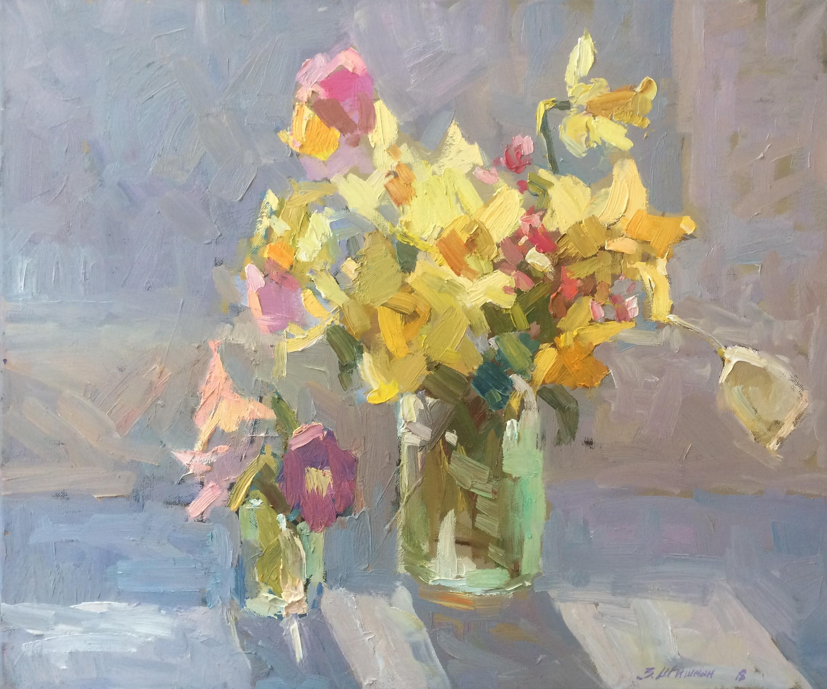 Zlata Shyshman Still-Life Painting - Spring Bouquet