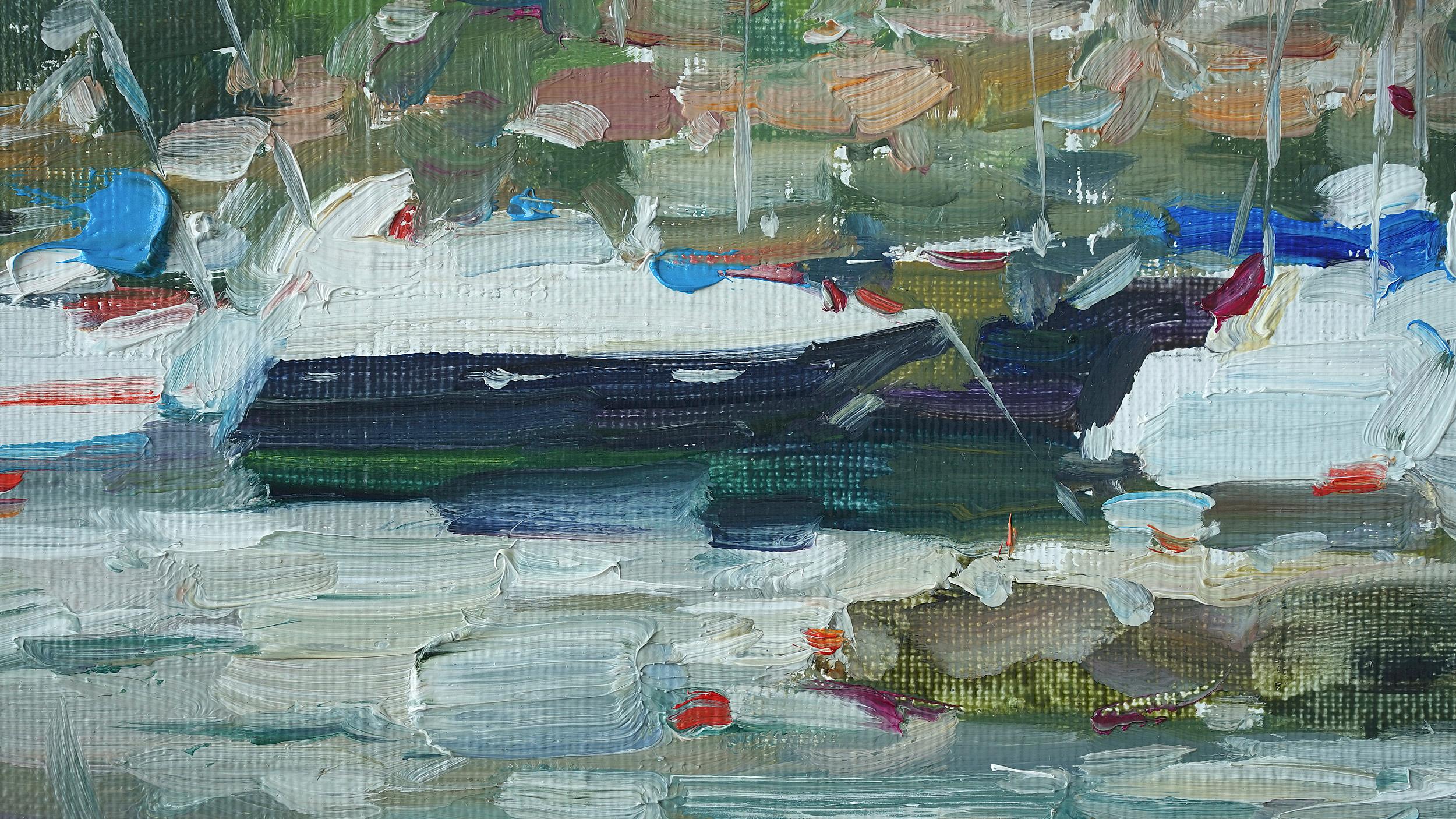 Autumn Air In Montenegro - Painting by Nataliya Tretyakova