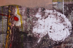 Dream - Mixed Media Abstrakte Malerei Farben Rot Gelb Grau Schwarz Weiß Blau