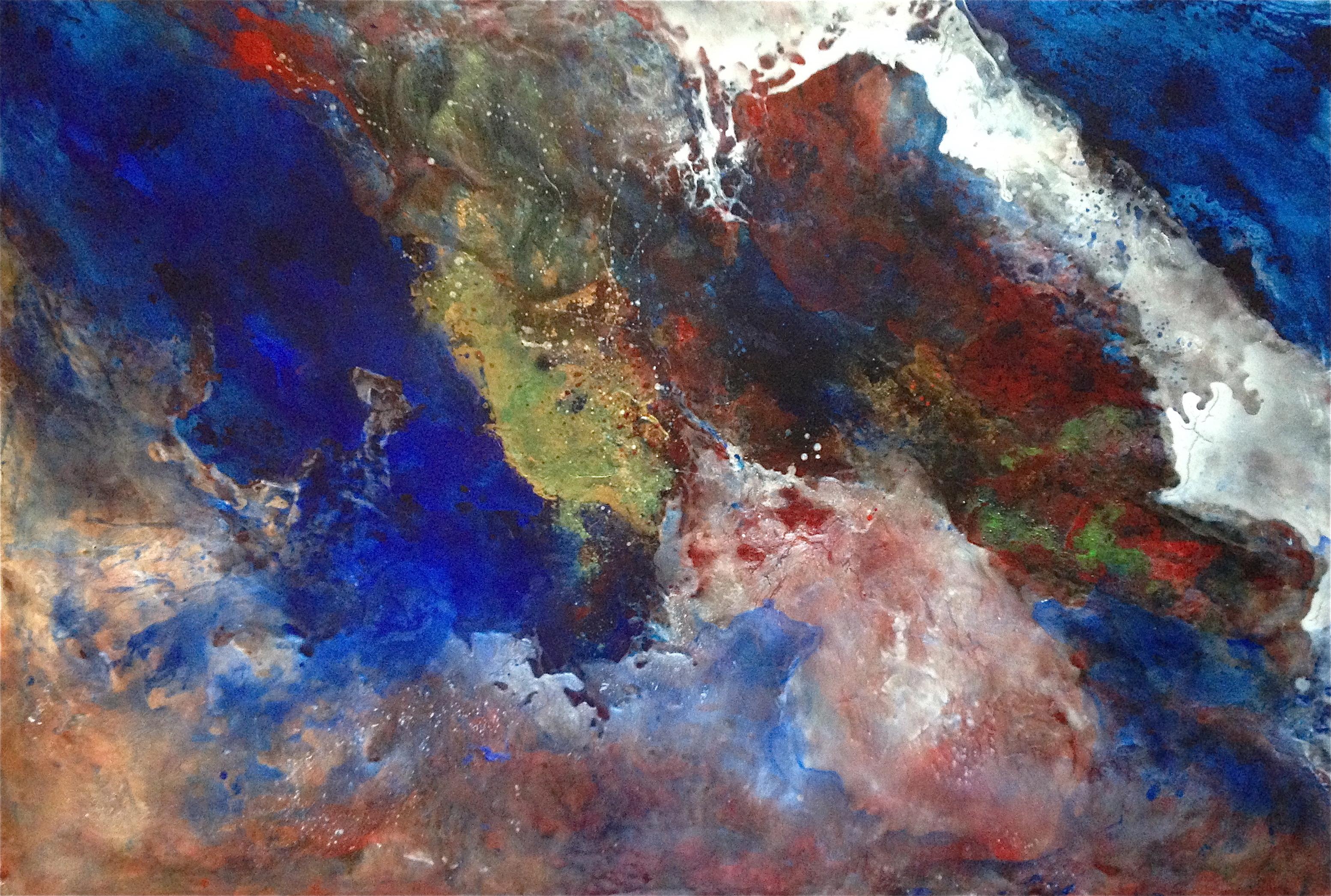 Abstract Painting di Laure Parmentier Chahbazian - Settembre