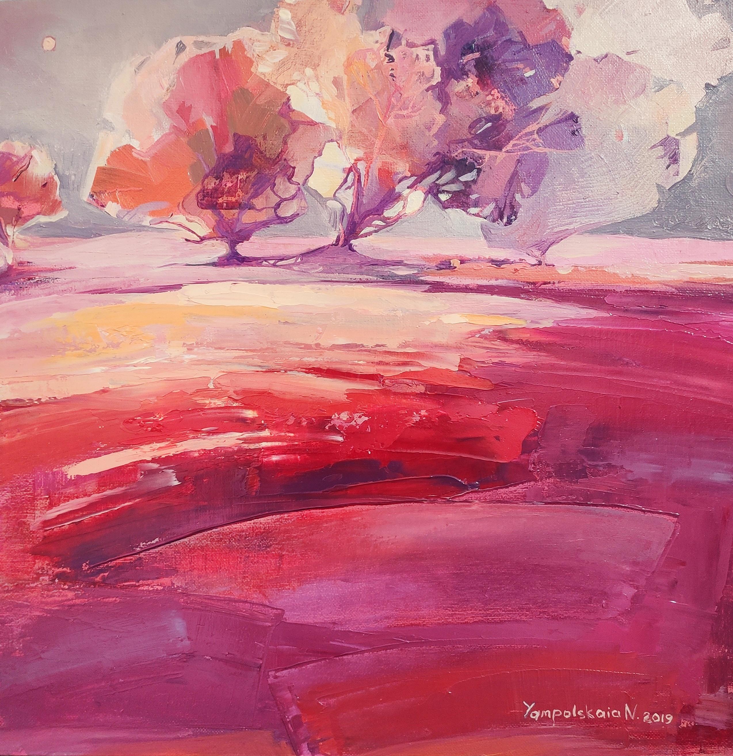 Twilight - Painting by Natalia Yampolskaya