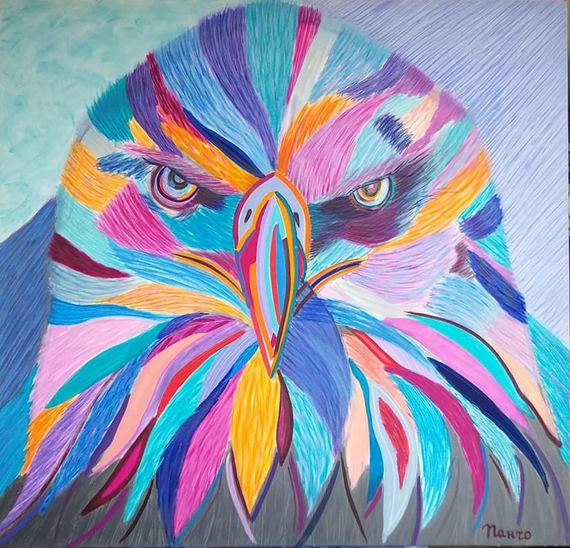 Pancho Malezanov Landscape Painting - Eagle