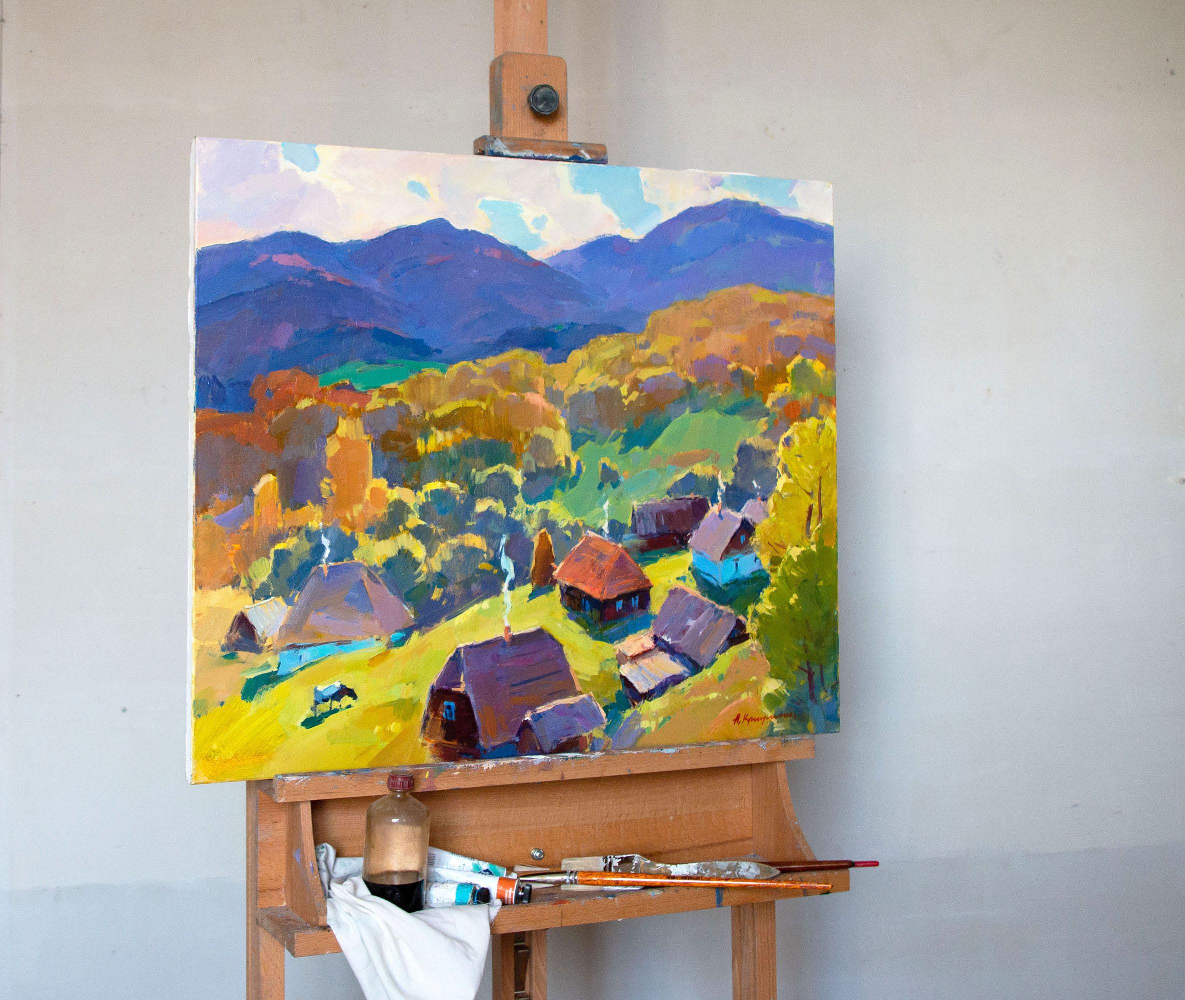 Sol de septiembre - Painting de Aleksandr Kryushyn