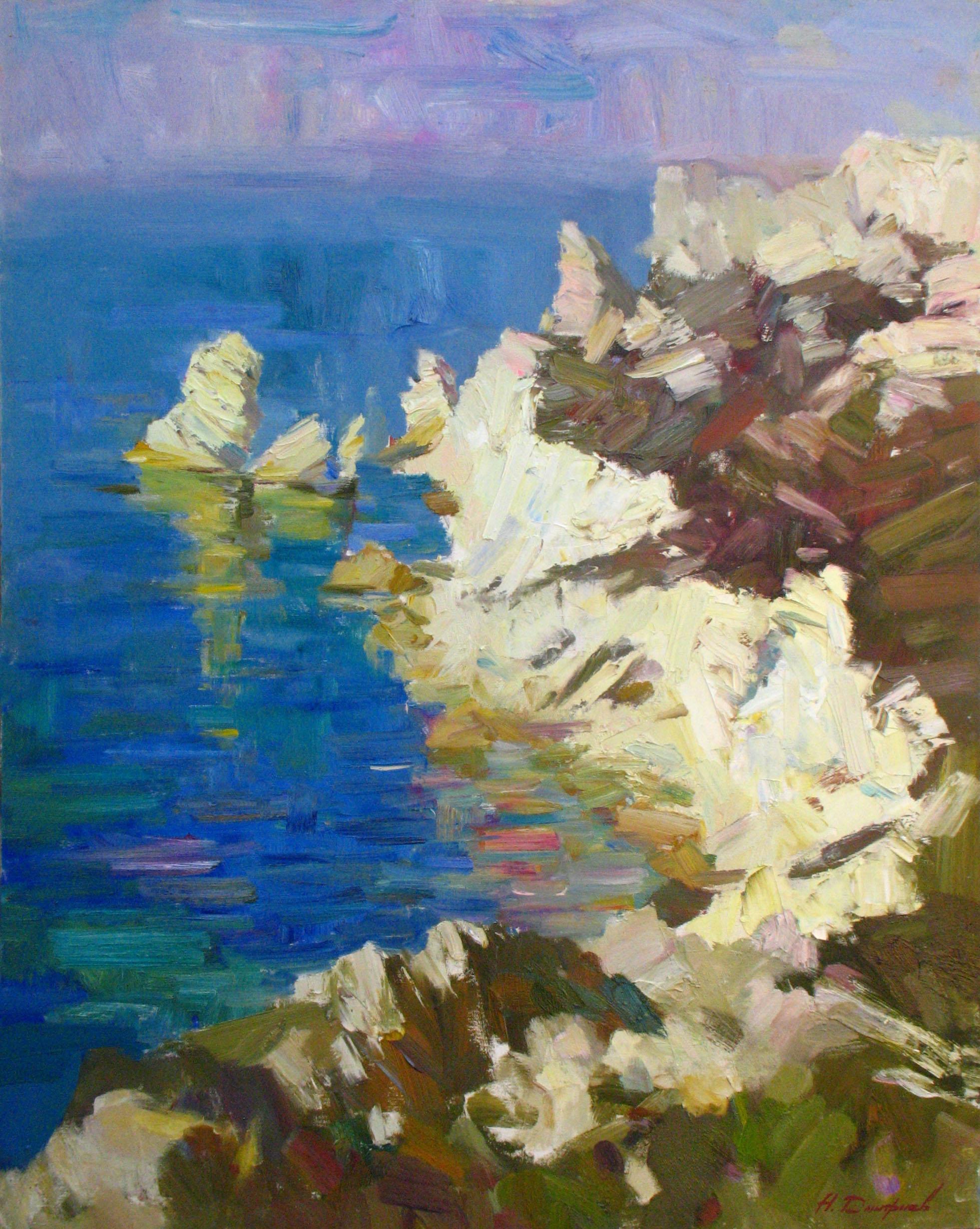 Dmitriev Alexey Olegovich Landscape Painting - Dzhangui