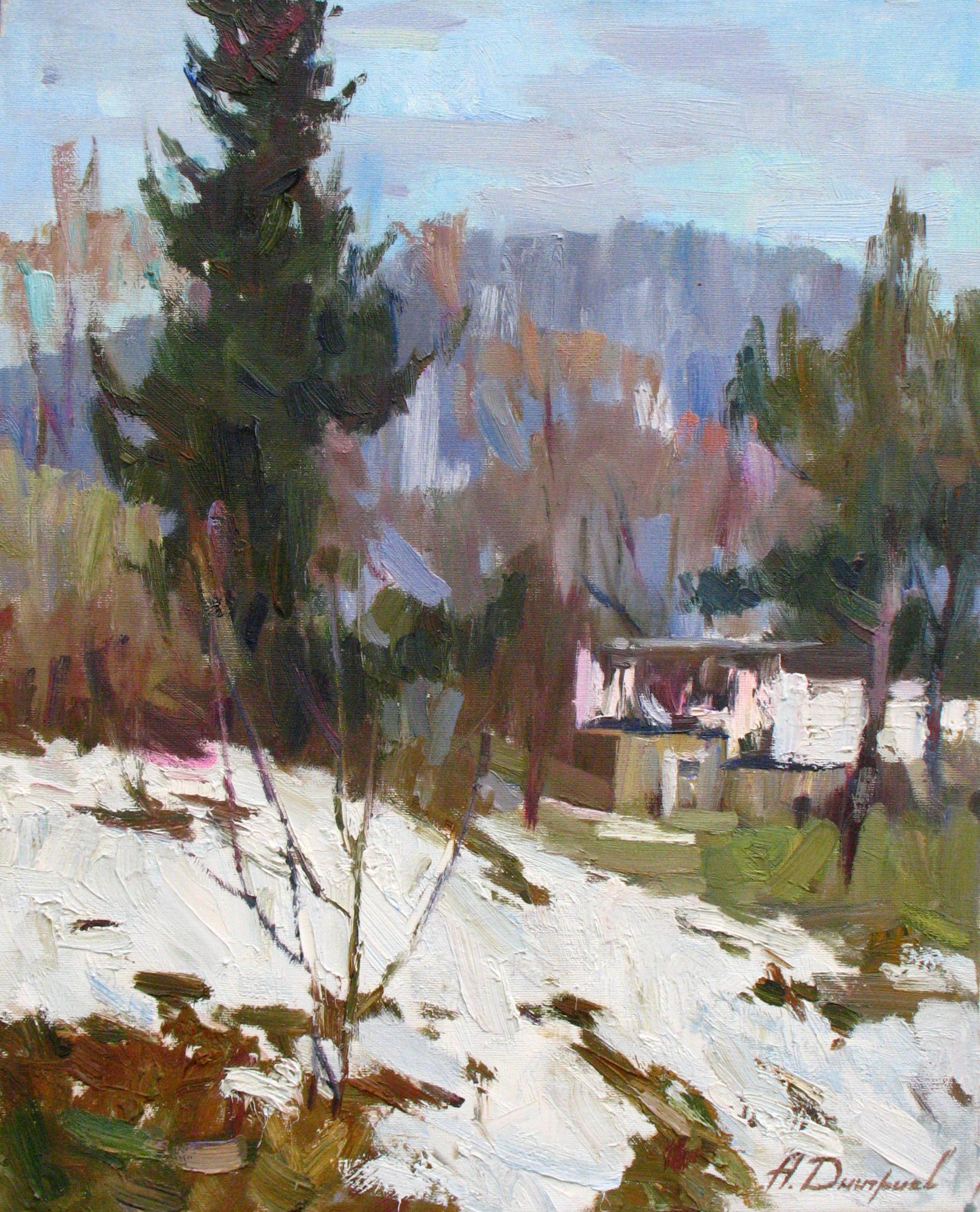 Dmitriev Alexey Olegovich Landscape Painting - In Carpathians