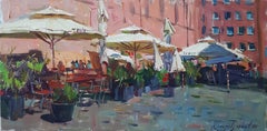 Caffè Nurberg - Pittura di paesaggio Colori Blu Verde Bianco Marrone Grigio Rosso