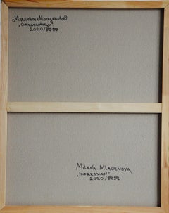 Imprints - Painting Colors Blue Brown Yellow Pink Black Red Green Grey Purple