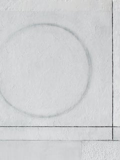 "Geométrico 3076" Composición abstracta en técnica mixta por capas sobre panel de abedul báltico