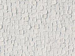 "Sugar Mountain 3081" Abstract Layered Composition on Baltic Birch Panel