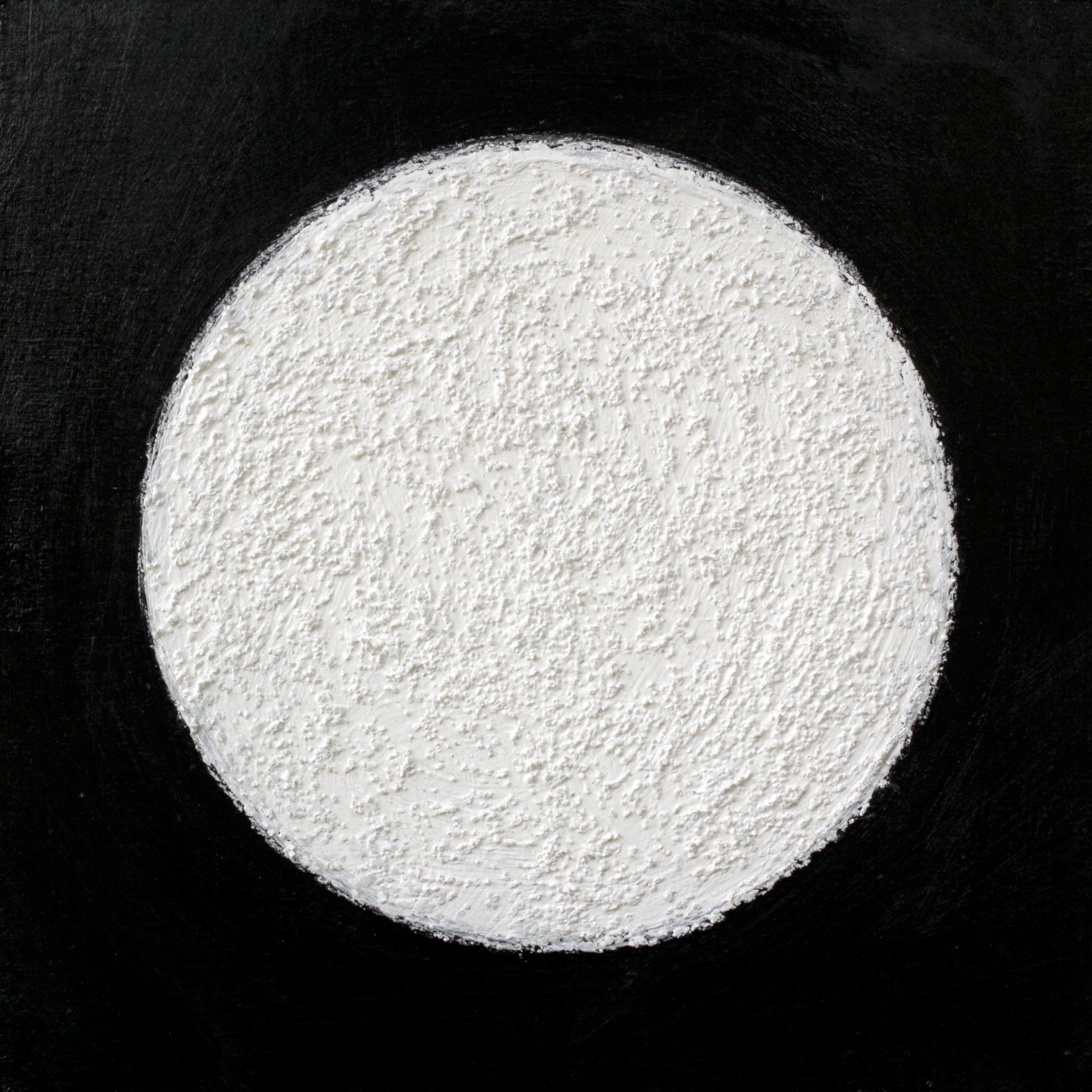 Christie Owen Abstract Painting – "Elements 3074" Abstrakte Komposition aus gemischten Medien und Schichten auf einer Platte aus baltischer Birke
