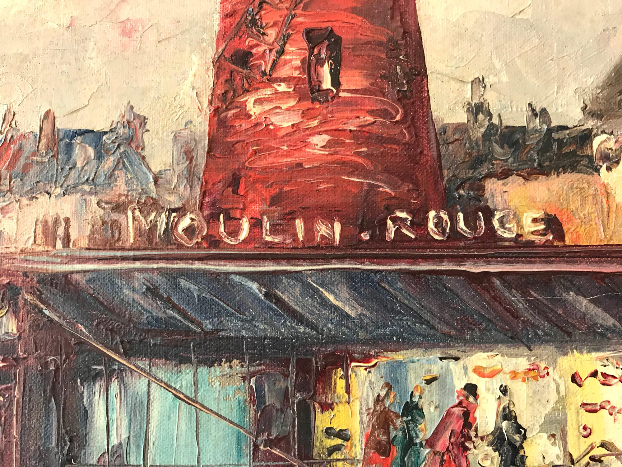 tableau moulin rouge