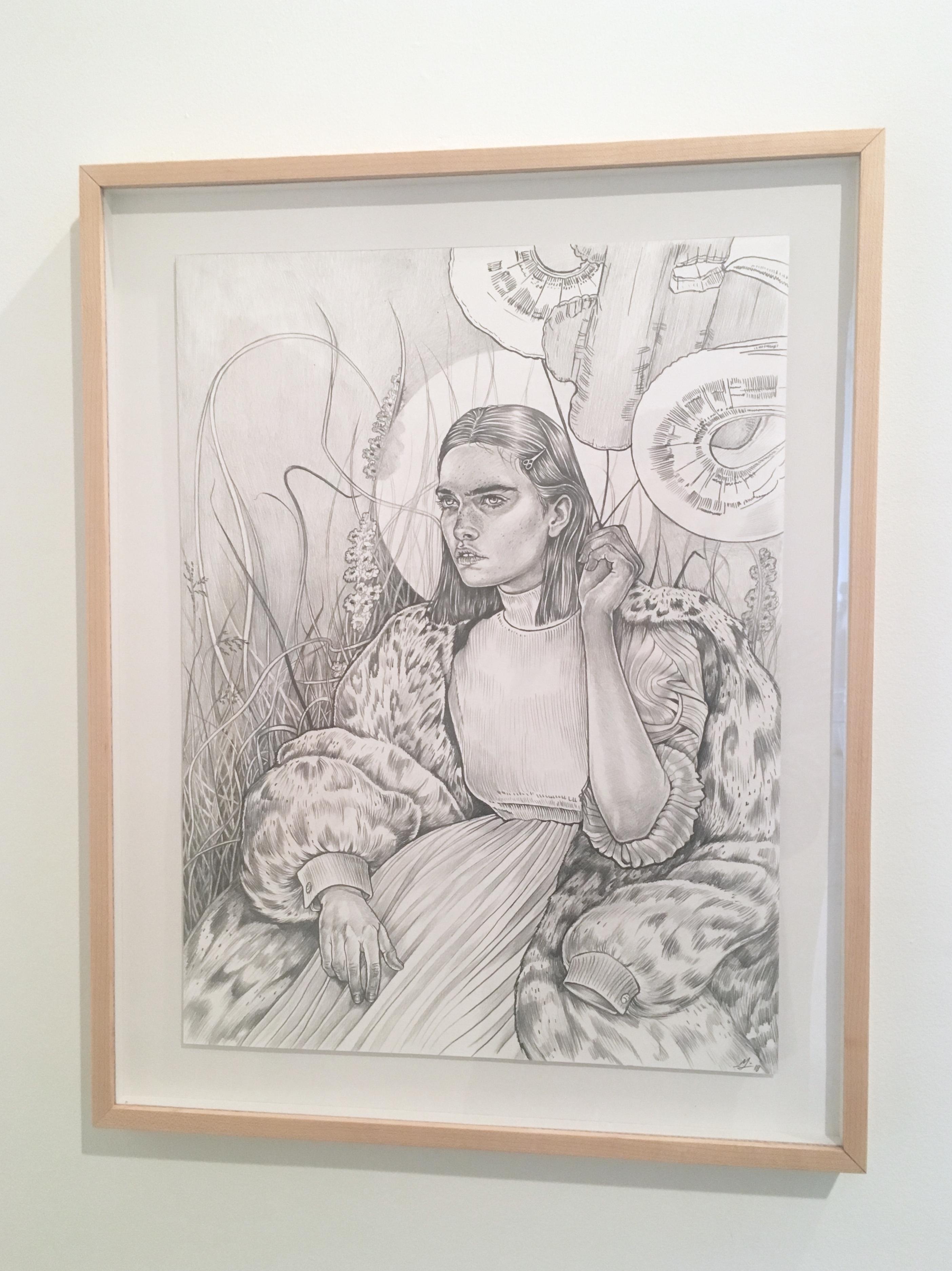 mystical garden drawing
