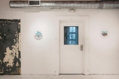 Agujeros y Rebanadas - Nick Peña - Paisaje Contemporáneo/Pintura Abstracta