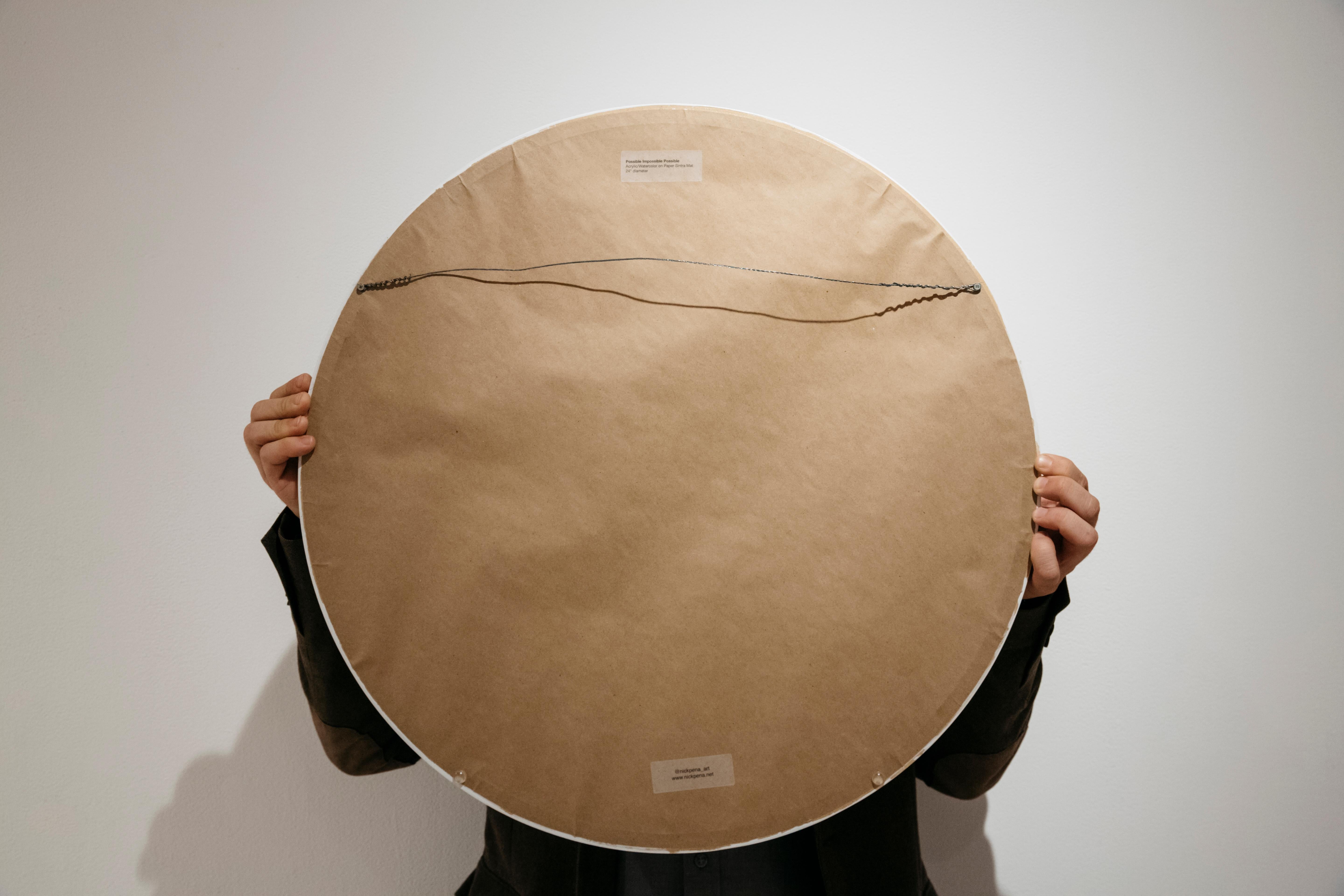 POSSIBILE, IMPOSSIBILE, POSSIBILE - Circolare, Paesaggio contemporaneo/astratto in vendita 6