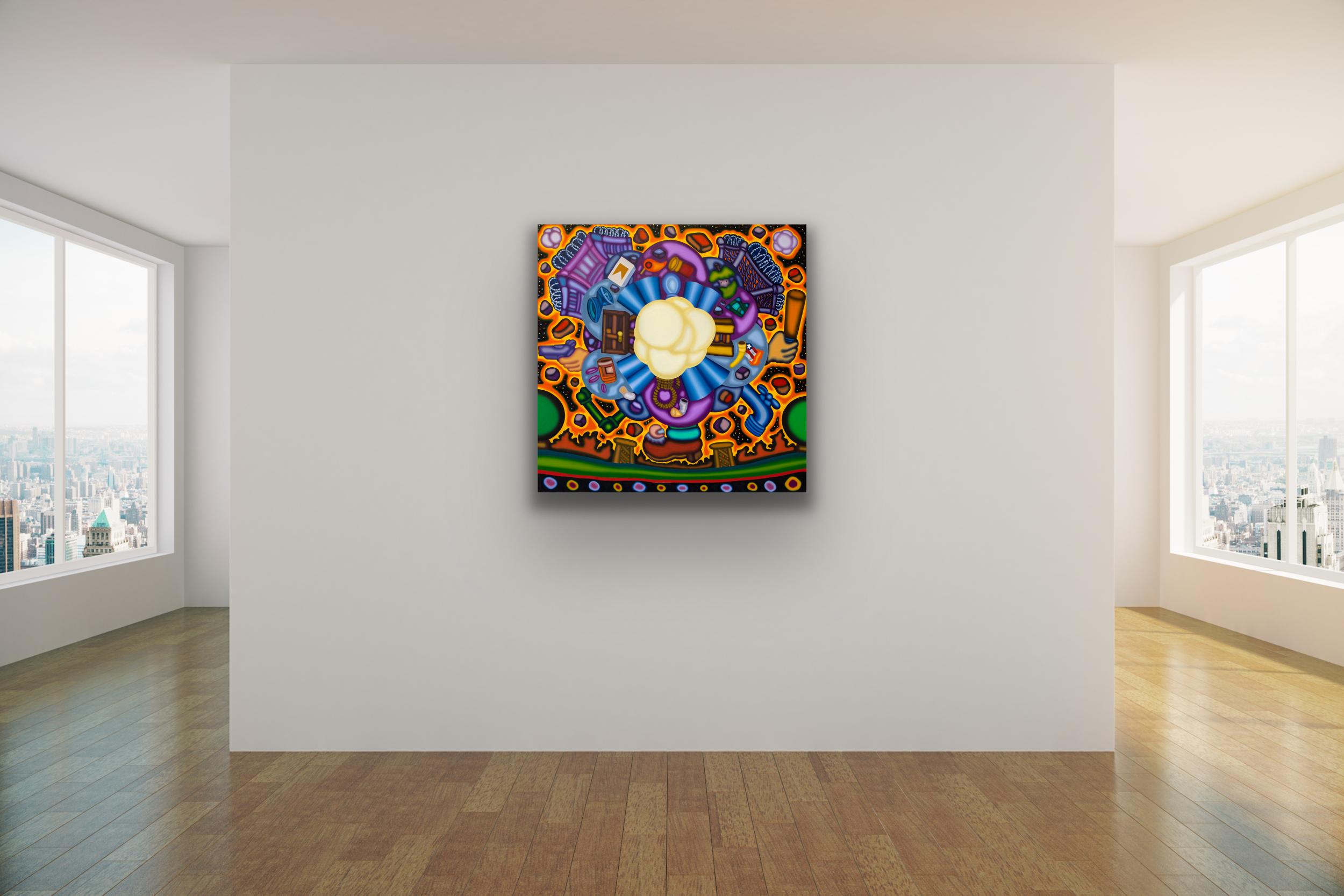 Jason Stout è nato nel 1977. Ha conseguito un BFA in studio d'arte presso l'Università del Tennessee a Martin nel 2001 e un MFA in pittura presso l'Università del Texas a San Antonio nel 2004. Il lavoro di Stout affronta visivamente elementi di