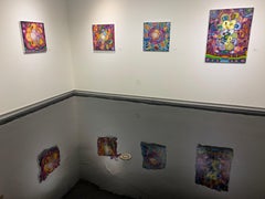 SALVO PROTEST SURGE - Illustrative surreal cloud with bold colors, cubist