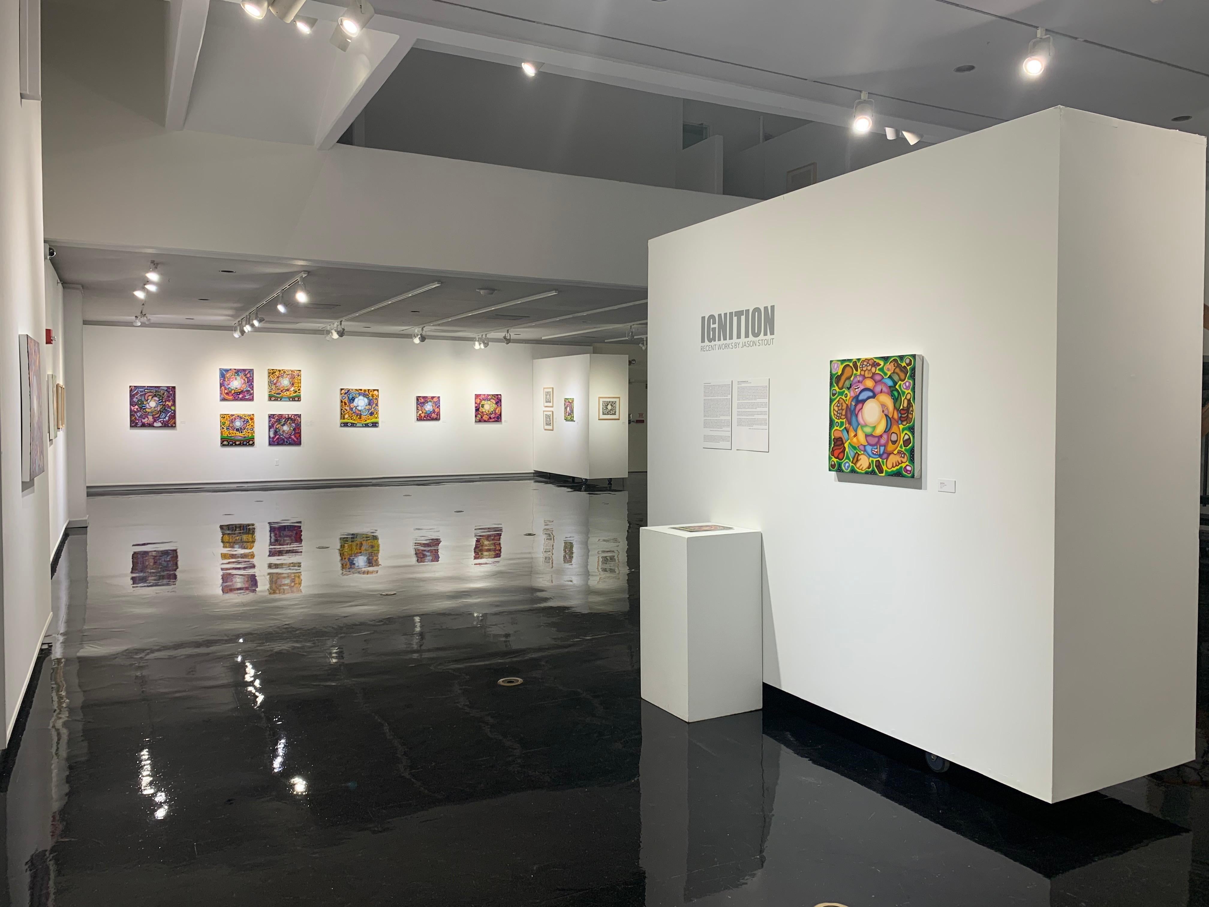 DEDOS - Óleo Ilustrativo Cubista, Surrealista y Atrevido, Morado en venta 3